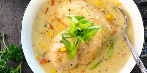 Pollo con miele